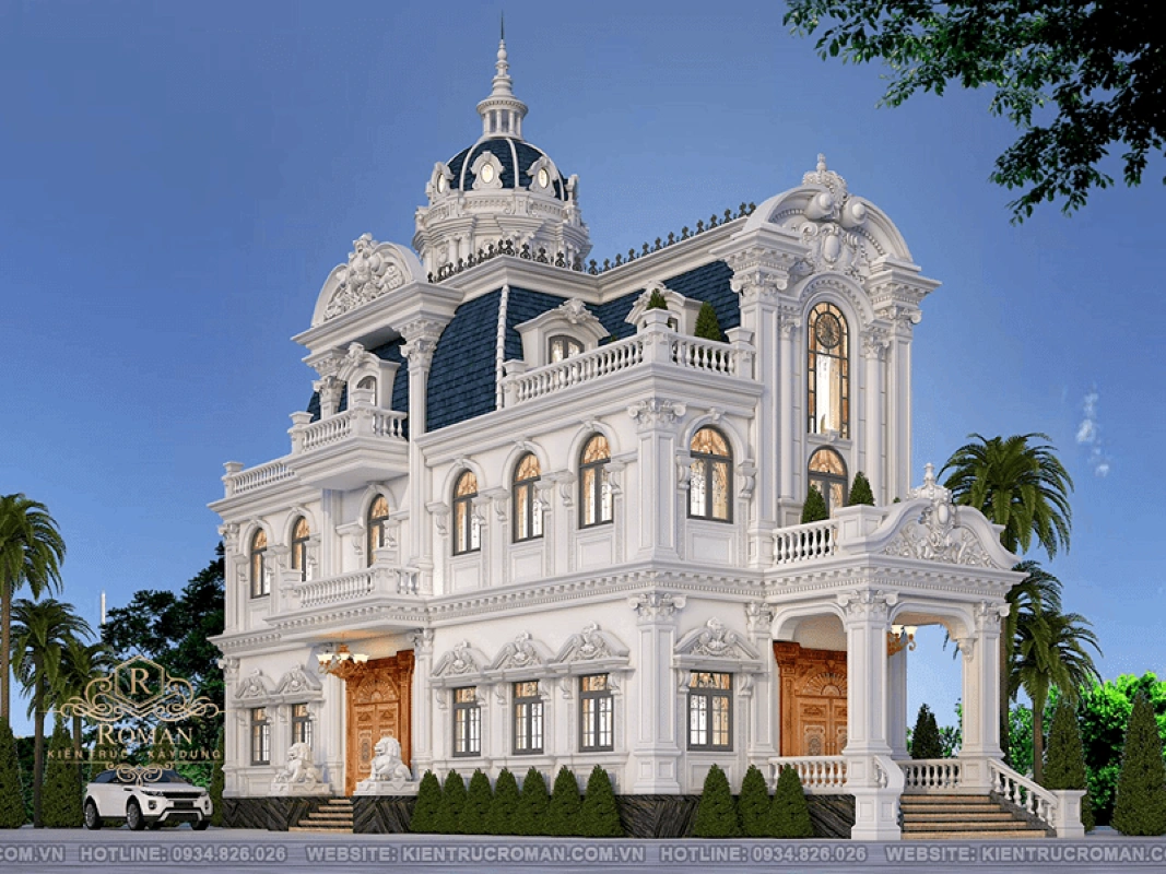 MẪU Biệt Thự Tân Cổ Điển Cần Thơ